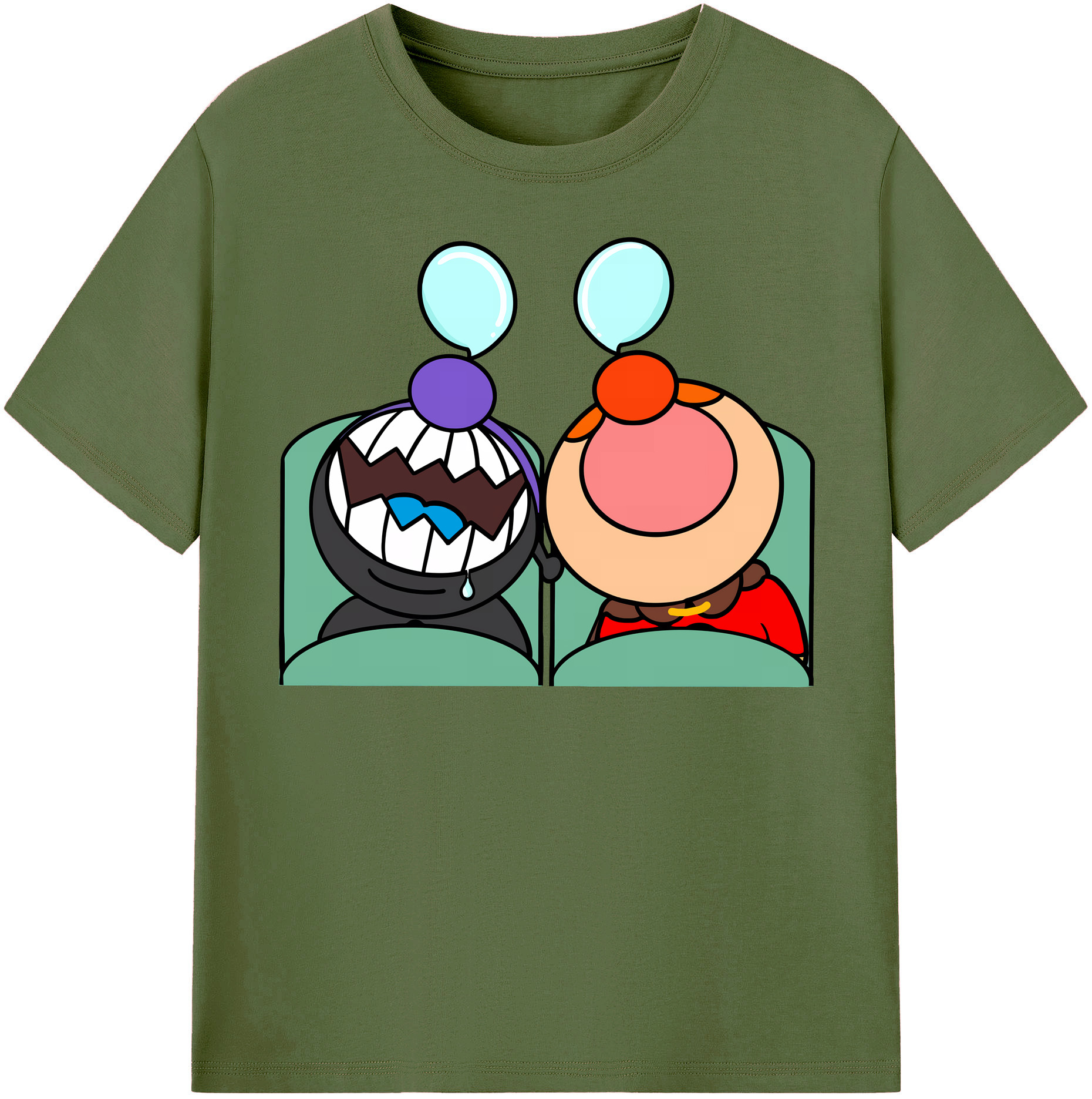 （画像用） アンパンマン Anpanman 綿100％半袖Tシャツ（フロントプリント）